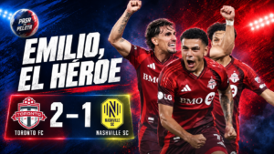 Emilio Aristizábal se viste de héroe: Toronto FC remonta y derrota a Nashville