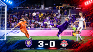 Toronto perdió ante Orlando: Griezmann lideró la goleada 3-0 y complicó el camino hacia los playoffs